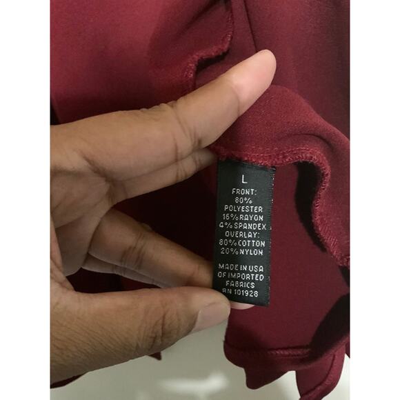 Papaya Draped Blazer - USED - Picture 5 of 5